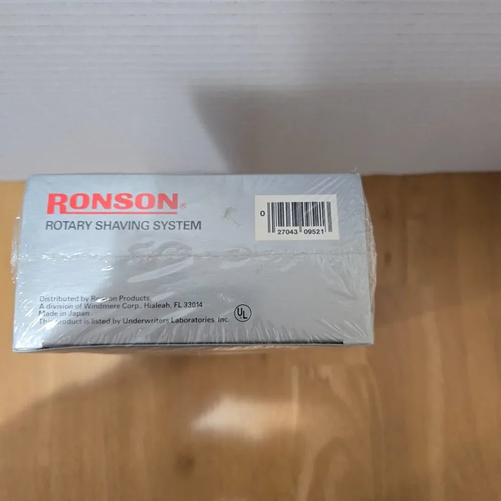Vintage Ronson Rotary Shaving System RR-2/521‎ Flexible Coil Cord New Sealed Box